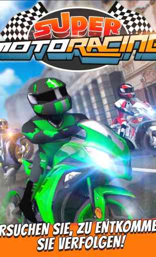 Super Moto Racing . Motorrad Rennen Gratis Spiel 4