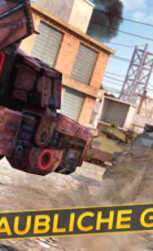 Transformers Steel Robots vs Panzer | Robot Krieg 2