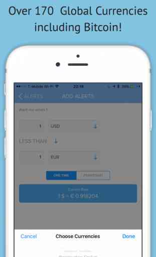 Währungsrechner Swap - Live Wechselkurse Pro 3