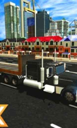 Anhänger LKW-Simulator - Fracht-Container Transport & Fahrspiel 1