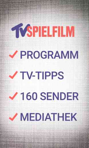 TV SPIELFILM - TV Programm 4