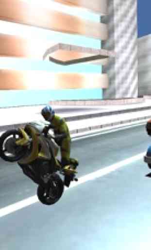 Verkehr Moto Racer Stuntfahrer 1