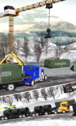 Schnee Hügel Auto & LKW Fahren Manie Simulator 3