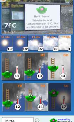 Wetterfrosch - Wetter-App 1