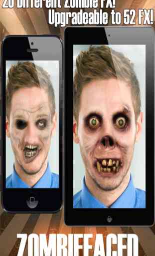 ZombieFaced Horror Cam Photo Maker Art FX 1