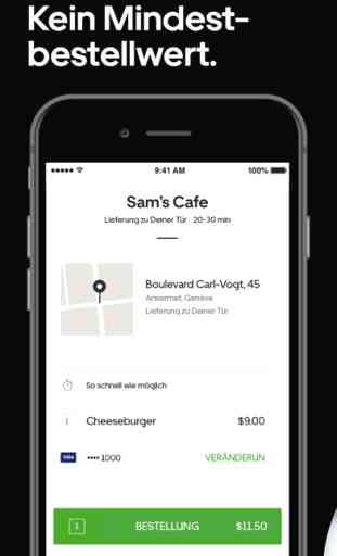 Uber Eats: Essenslieferung 2