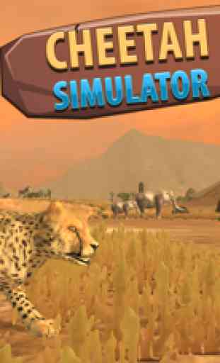 Afrikanischer Gepard: Wildes Tier Simulator 2