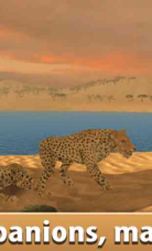 Afrikanischer Gepard: Wildes Tier Simulator 3