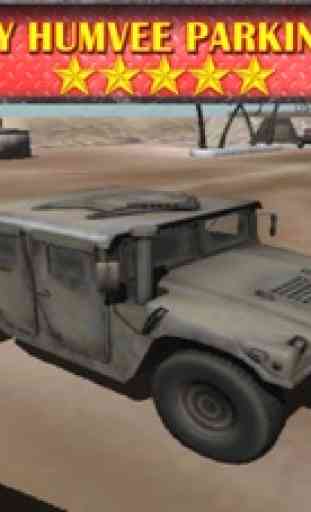 Armee Humvee 3D Simulator Parkplatz - Parkplatz Spiele Kostenlos 1