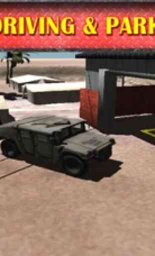 Armee Humvee 3D Simulator Parkplatz - Parkplatz Spiele Kostenlos 4