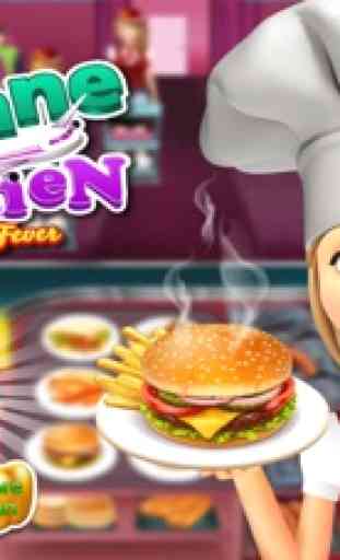 Flugzeug-Küche-Fast-Food-Fieber Kochen Spiele 4