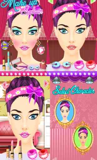 Mädchen Spiele - Tinas Hochzeit Make-up Salon Gratis-Spiele für Mädchen 1