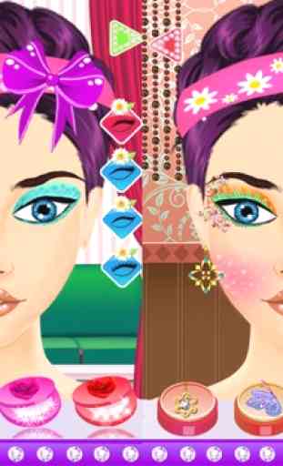 Mädchen Spiele - Tinas Hochzeit Make-up Salon Gratis-Spiele für Mädchen 3