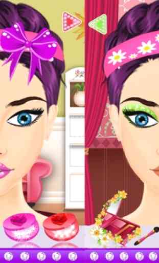 Mädchen Spiele - Tinas Hochzeit Make-up Salon Gratis-Spiele für Mädchen 4