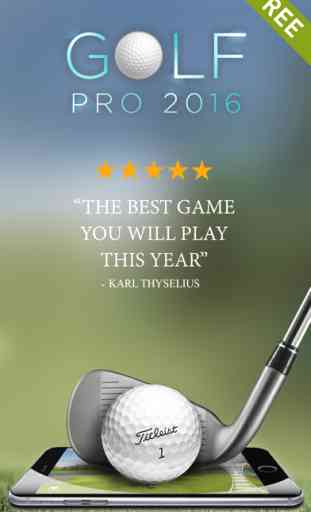 Golf Games Pro Free — 18 hole tour Kostenlos Spiel 1