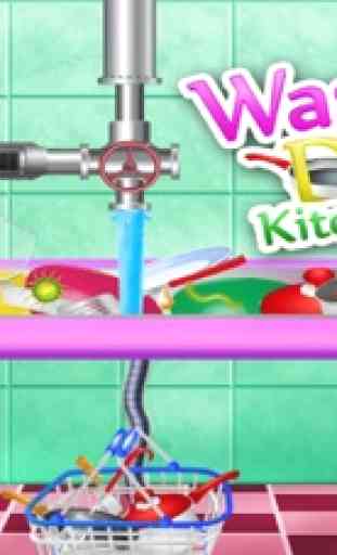 Küche Gericht Reinigung und Waschen Spiele 2