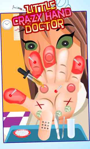 Wenig Crazy Hand Arzt ( Dr) - Kinder Spiele 2
