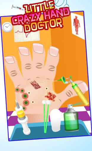 Wenig Crazy Hand Arzt ( Dr) - Kinder Spiele 3