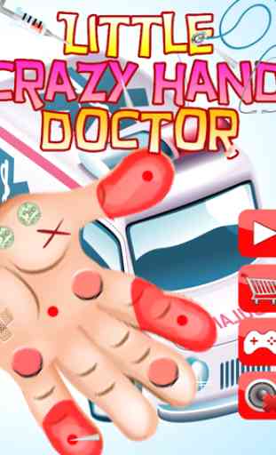 Wenig Crazy Hand Arzt ( Dr) - Kinder Spiele 4