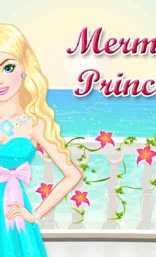 Meerjungfrau Prinzessin Make-Up Salon - Dress up Spiel für Mädchen und Kinder 4