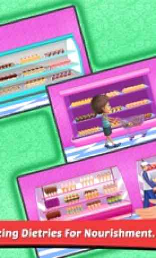 Meine Kasse Bäckerei Shop - Supermarkt einkaufen Mädchen Top Freizeit Management Lebensmittel Shop Spiele für Mädchen 1