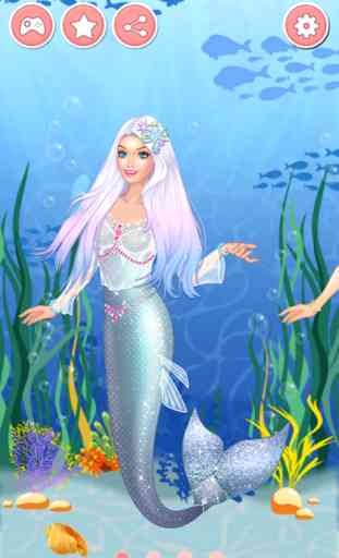 Meerjungfrau Prinzessin Anzieh Spiele Für Mädchen 1