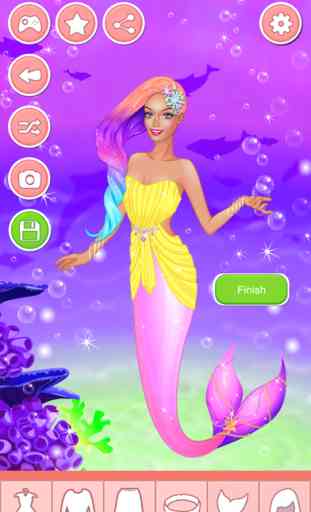 Meerjungfrau Prinzessin Anzieh Spiele Für Mädchen 3
