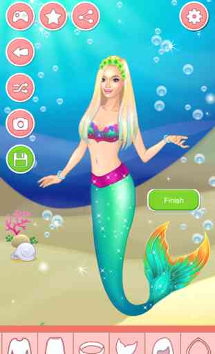 Meerjungfrau Prinzessin Anzieh Spiele Für Mädchen 4