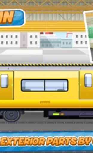 U-Bahn-Zug Fabrik Simulator Kinder Spiele 1