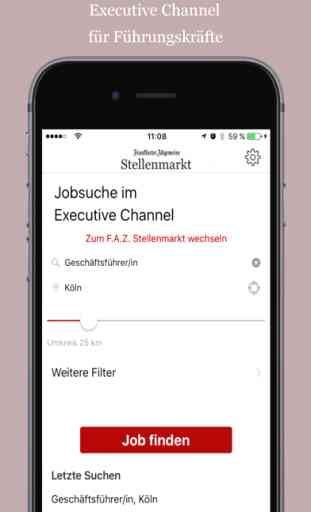 F.A.Z. Stellenmarkt – Ihre App für die Jobsuche 3