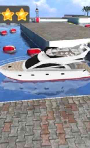 3D Yacht Boat Parking Game - Bootsplätze Driving 1