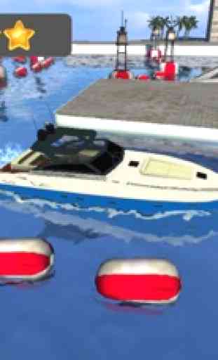 3D Yacht Boat Parking Game - Bootsplätze Driving 4
