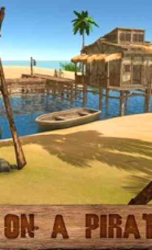 Piraten Insel Survival Simulator 3D 1