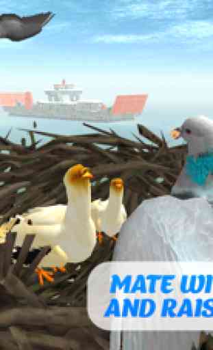 Tauben Vogel Überleben Simulator 3D 4