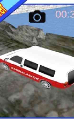 Rescue Ambulance Driver 3d simulator - On duty Paramedic Emergency Parking, City Driving Reckless Racing Adventure 1