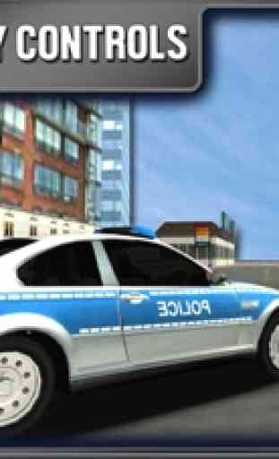 Polizei extreme Auto fahren 3D 1
