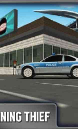 Polizei extreme Auto fahren 3D 4