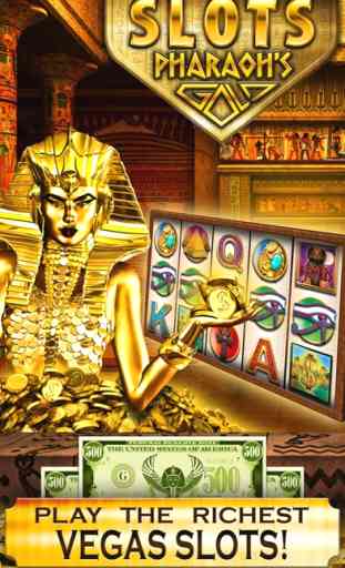 Slots Pharaoh's Gold: Gratis-Spielautomaten - Rich Casino Jackpots and Sizzling Vegas Magic! 1