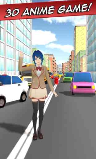 Sakura - Anime School Girl 1