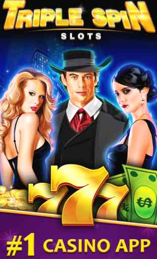 Triple Spin Casino Slots - Kostenlose Jackpot Las Vegas 888 Spielautomaten Spiele 1
