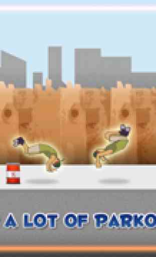 Urban Stylish Runner Free - Eine Prise Adventure Running Flucht Lite Arcade-Spiel - Die besten Fun süchtig endlosen Lauf App für Kinder & Jugendliche - Cool Lustige 3D-Springen Spiele - Addictive Multiplayer Apps 3