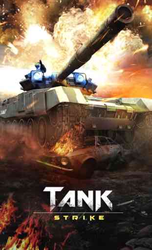 Tank Strike -Online Schlacht Aktion Schießen Spiel 1