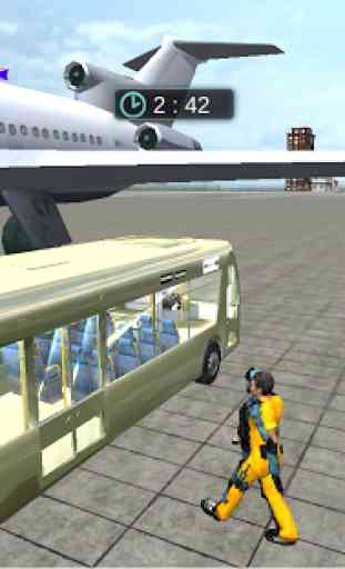 Flughafen-Bus Gefangenen 4