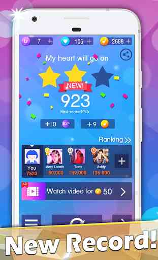 Magic Piano Fliesen 3 4